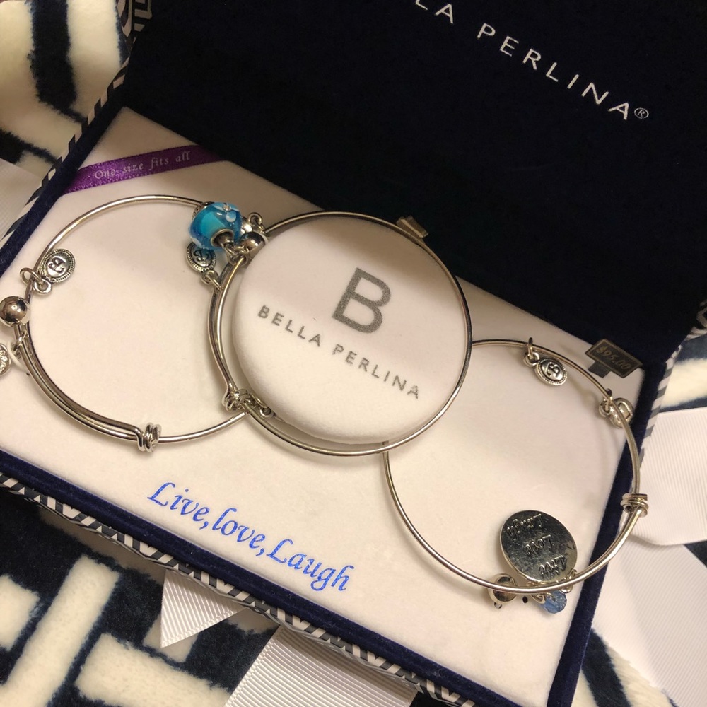 Bella Perkins charm bracelets NWT